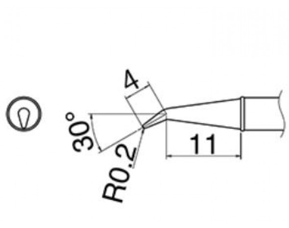 Наконечник Hakko T31-02J02