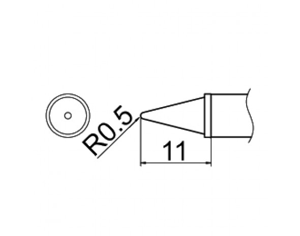 Наконечники Hakko T12-W