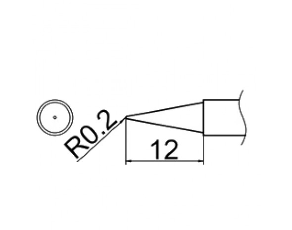 Наконечник Hakko T12-BL