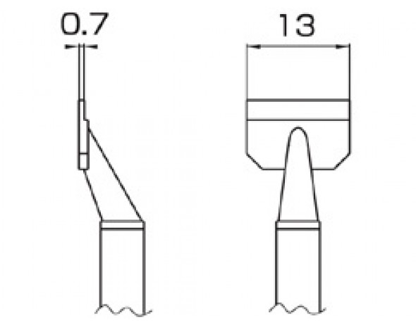 Наконечник Hakko T8-1008 SOP