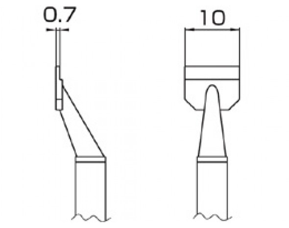 Наконечник Hakko T8-1007 SOP