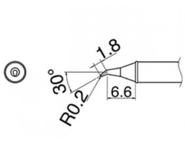 Наконечник Hakko T31-01JS02