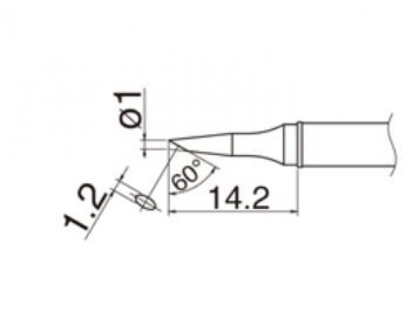 Наконечник Hakko T31-02BC1