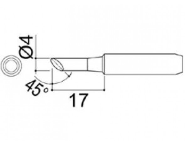 Наконечник Hakko 900M-T-4C