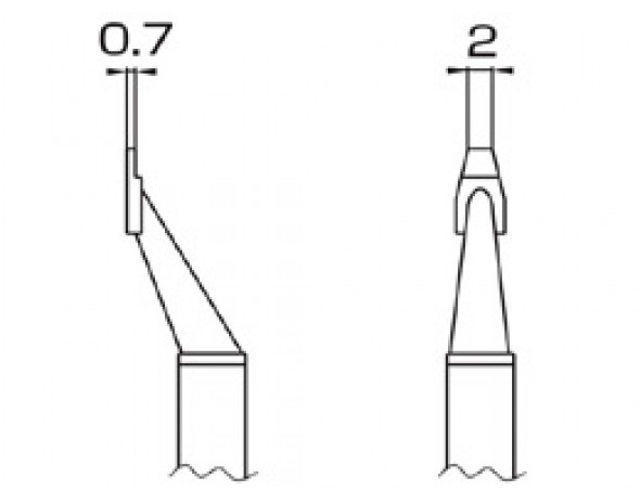 Наконечник Hakko T8-1004 Chip