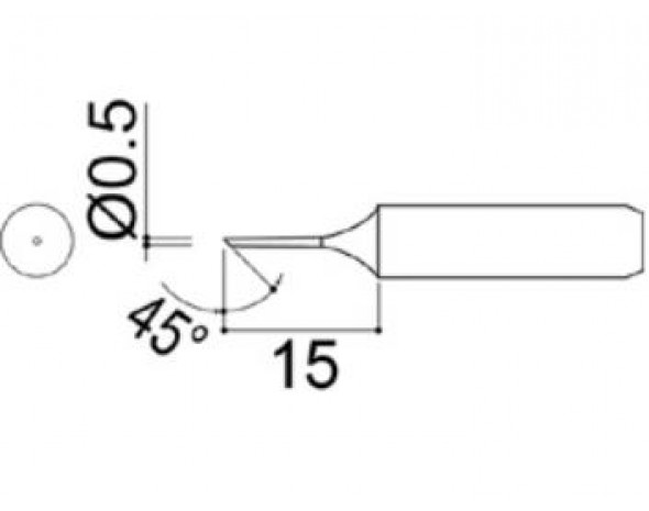 Наконечник Hakko 900M-T-0.5C