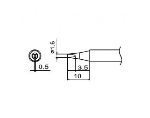 Наконечник Hakko T13-D16