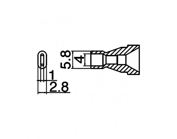 Наконечник Hakko N61-16