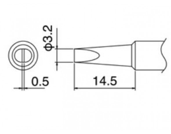 Наконечник Hakko T18-D32