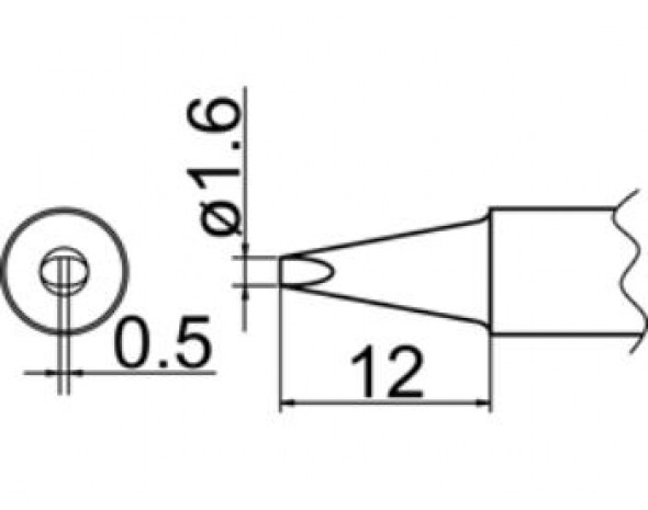 Наконечник Hakko T20-D16