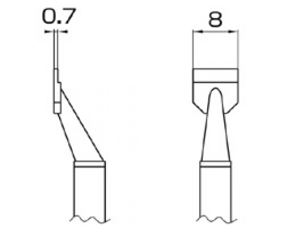 Наконечник Hakko T8-1006 SOP