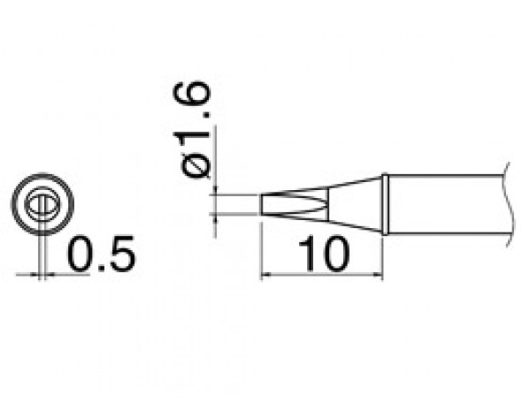 Наконечник Hakko T31-03D16