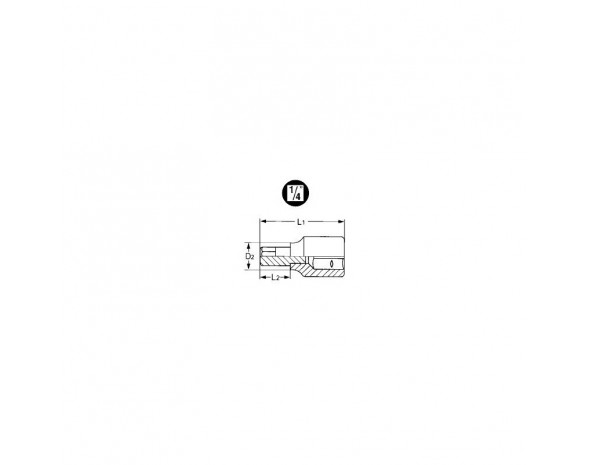 Отверточная насадка Torx Tamper Resistant, TR 27 HEYCO HE-50825372783