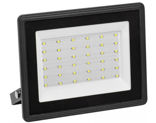 IEK Черный Прожектор LED СДО 06-50 IP65 6500 K