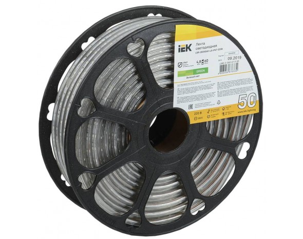 IEK Лента LED 50м LSR-2835G60-4,8-IP67-220В