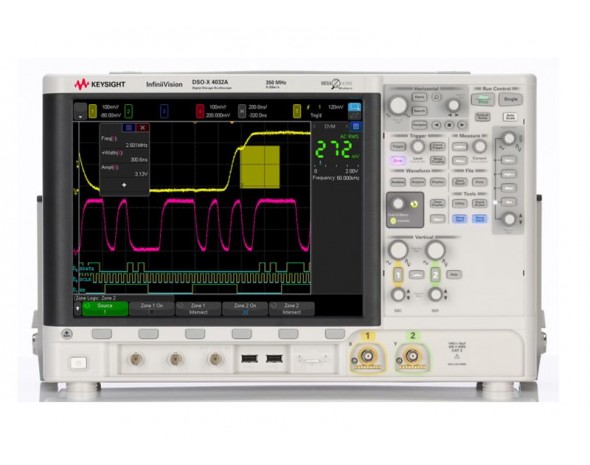 DSOX4032A Осциллограф: 350 МГц, 2 аналоговых канала