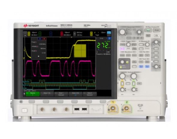 MSOX4052A Осциллограф смешанных сигналов: 500 МГц, 2 аналоговых и 16 цифровых каналов