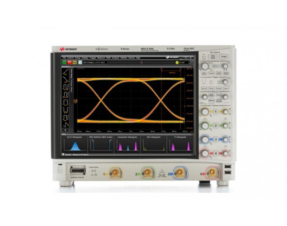 MSOS254A Осциллограф высокого разрешения: 2,5 ГГц, 4 аналоговых, 16 цифровых каналов
