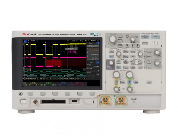 MSOX3052T Осциллограф смешанных сигналов: 500 МГц, 2 аналоговых и 16 цифровых каналов