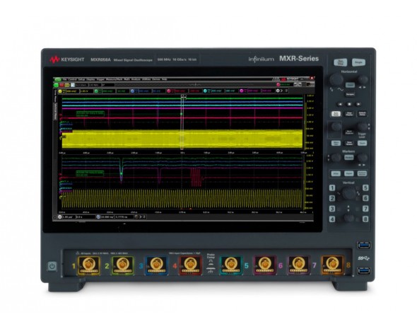 MXR058A Осциллограф реального времени серии Infiniium MXR: 500 МГц, 8 каналов