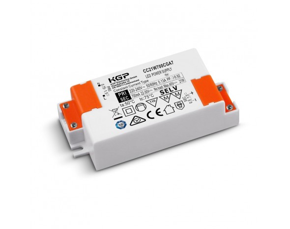 LED-драйвер 21Вт AC-DC KGP CC21W150-500CG2-1