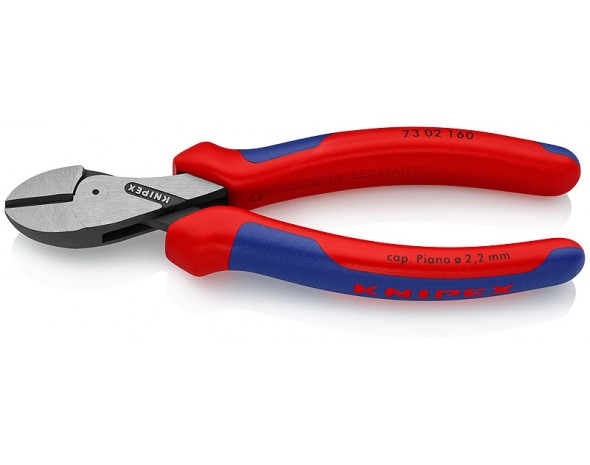 KNIPEX X-Cut® черненые, черного цвета 160 mm