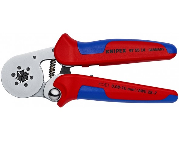 Пресс-клещи для контактных гильз KNIPEX KN-975514SB