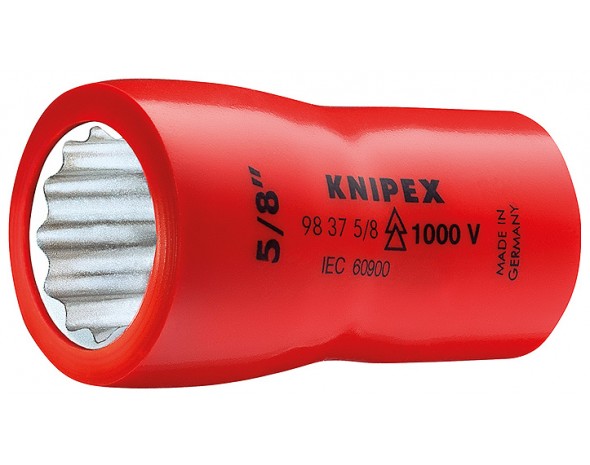 Сменные головки к торцевому ключу для винтов с шестигранной головкой KNIPEX 98 37 9/16" KN-98379_16