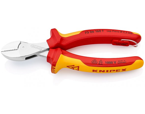 KNIPEX X-Cut® хромированные 160 mm (KN-7306160TBK, KN-7306160TBK)