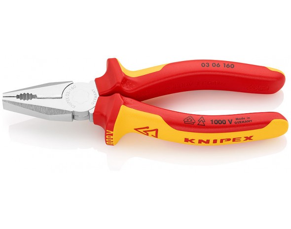 Диэлектрические пассатижи KNIPEX KN-0306160SB