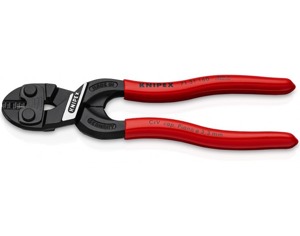 Болторез компактный c выемкой, L-160 мм, в блистере CoBolt® S Knipex KN-7131160SB