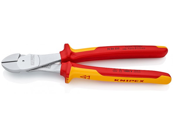 Силовые бокорезы 1000 V Knipex KN-7406250