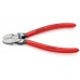 Бокорезы для пластмассы, круглая голова, с пружиной KNIPEX KN-7201160KA