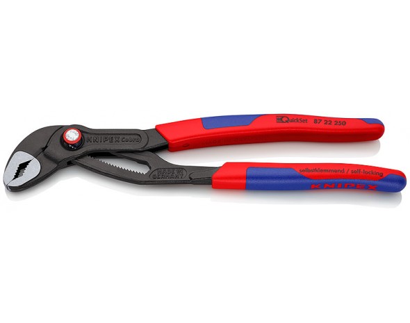 KNIPEX Cobra® QuickSet черненые 250 mm (KN-8722250SB, KN-8722250SB)