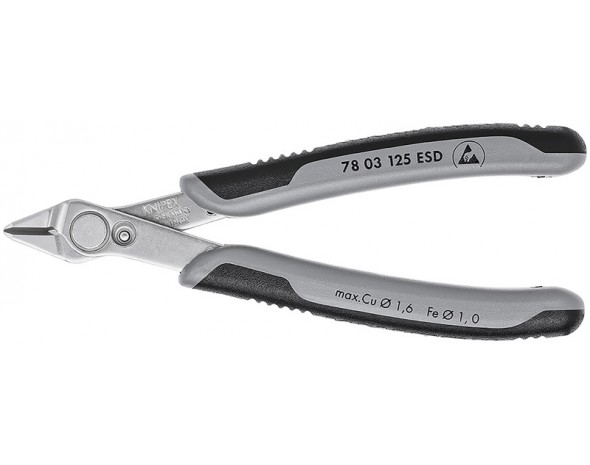 Бокорезы для электроники KNIPEX KN-7803125ESD