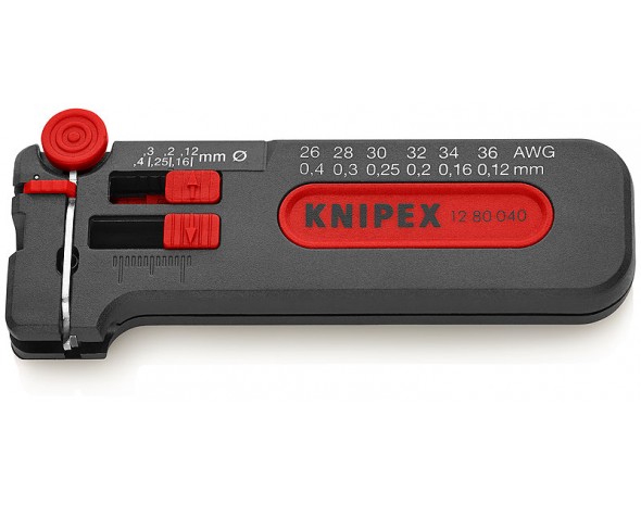 Съемники изоляции модель Mini Knipex KN-1280xxxSB