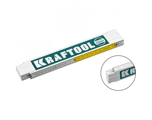 Складной деревянный метр KRAFTOOL PRO-90, 2 м