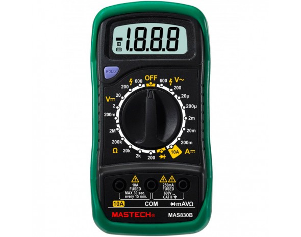 Мультиметр цифровой Mastech MAS 830B 57761