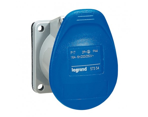 Legrand Розетка встр.пр. 16А 2К+З 230В IP44