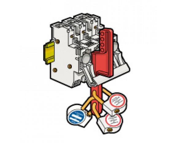 Legrand Защитная пластина для запирания многополюсных устройств SP 51 и SP 58