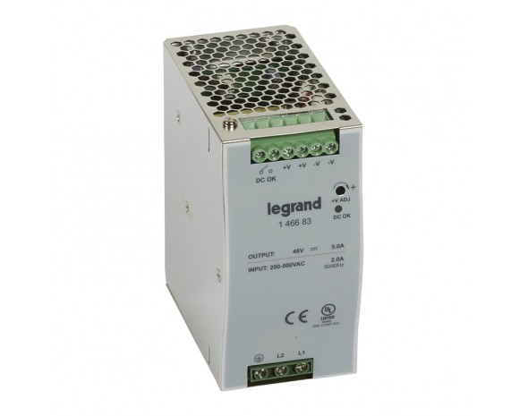 Legrand 1/2-фазный Импульсный источник питания 48В 240Вт5A