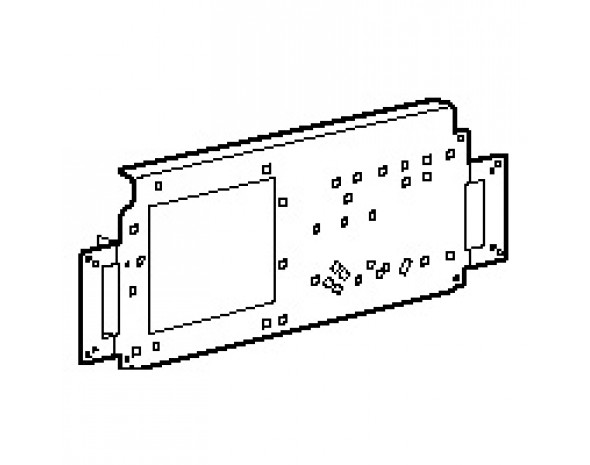 Legrand Монтажная пластина для Atlantic/Inox/Marina высотой 800 мм и шириной 600 мм