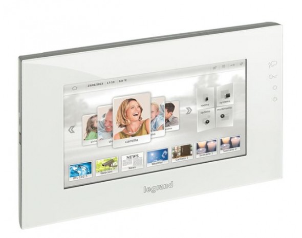 Legrand MyHome SCS Тач скрин 10" белый, емкостной экран