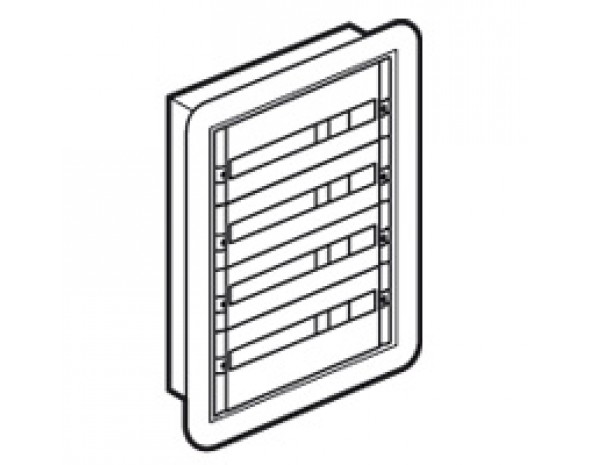 Legrand XL3 160 Шкаф 4 рейки 96М 845х670