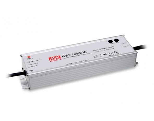 LED-драйвер Mean Well HVG-100-20A AC-DC драйвер светодиодов 100Вт