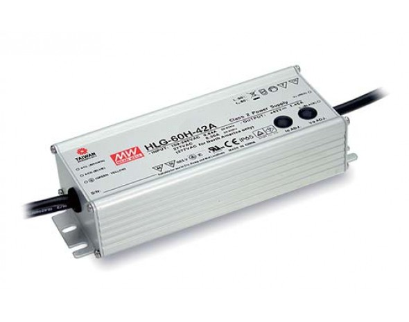 LED-драйвер Mean Well HLG-60H-54A AC-DC 60Вт