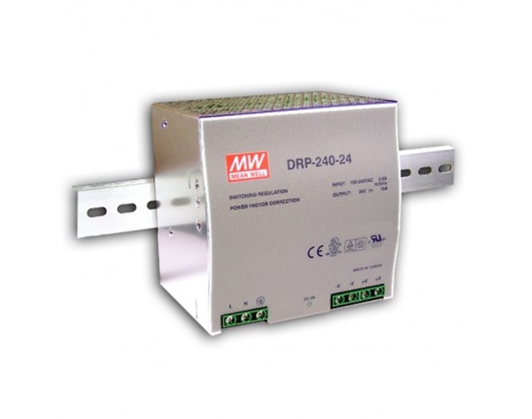 Источник питания AC-DC Mean Well DRP-240-24 240Вт