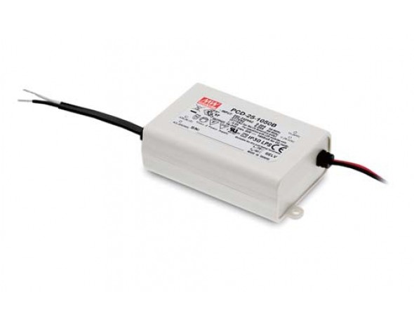 LED-драйвер Mean Well PCD-25-350B AC-DC 20Вт