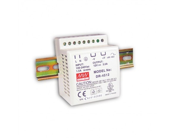 Источник питания AC-DC Mean Well DR-4524 45Вт