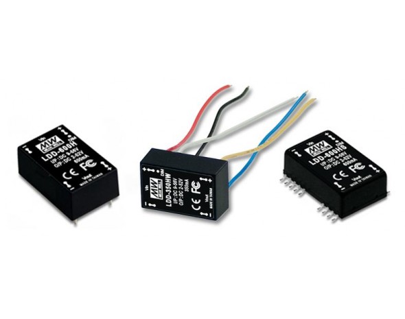 LED-драйвер Mean Well LDD-500HW DC-DC драйвер светодиодов IP67